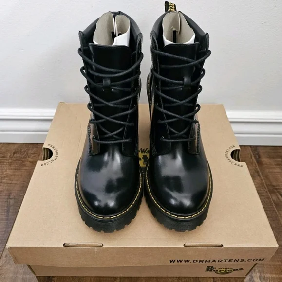 Martens Shoes Dr Martens Persephone Boots Black Buttero
